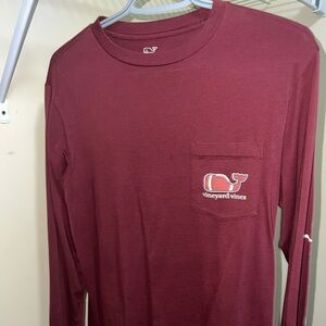 vineyard vines football long sleeve